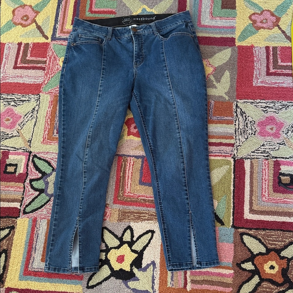 Westbound Women's Classic Blue Skinny Jeans